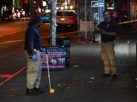 A 35-year-old man identified as Juan Lluverez is wounded multiple times and killed in a shooting in Bronx, New York, United States, on Septe...