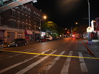 A 35-year-old man identified as Juan Lluverez is wounded multiple times and killed in a shooting in Bronx, New York, United States, on Septe...