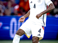 Germany defender Jonathan Tah plays during the match between the Netherlands and Germany at the Johan Cruijff ArenA for the UEFA Nations Lea...