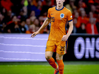 Netherlands defender Jan-Paul van Hecke plays during the match between the Netherlands and Germany at the Johan Cruijff ArenA for the UEFA N...