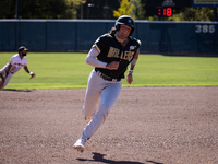 The Yolo High Wheelers (14) beat the Oakland Ballers (4) in game 1 (round 1) of the Pioneer Baseball League's playoffs in Davis, Calif., on...