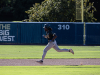 The Yolo High Wheelers (14) beat the Oakland Ballers (4) in game 1 (round 1) of the Pioneer Baseball League's playoffs in Davis, Calif., on...