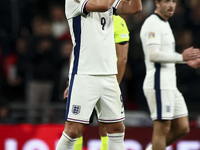 Harry Kane of England comes off after being substituted during the UEFA Nations League Group 2 match between England and Finland at Wembley...