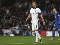 Harry Kane of England during the UEFA Nations League Group 2 match between England and Finland at Wembley Stadium in London, England, on Sep...