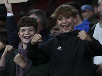 England fans during the UEFA Nations League Group 2 match between England and Finland at Wembley Stadium in London, England, on September 10...