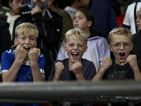 England fans during the UEFA Nations League Group 2 match between England and Finland at Wembley Stadium in London, England, on September 10...