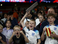 England fans during the UEFA Nations League Group 2 match between England and Finland at Wembley Stadium in London, England, on September 10...