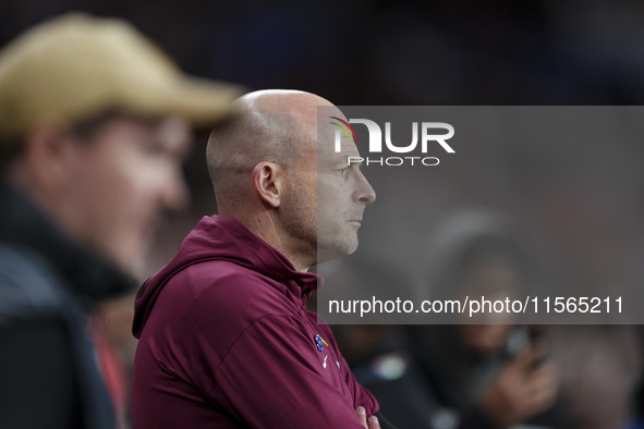 Lee Carsley serves as interim head coach of England during the UEFA Nations League Group 2 match between England and Finland at Wembley Stad...