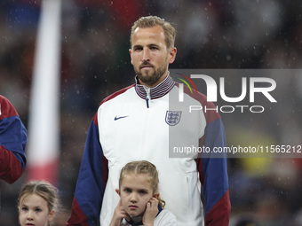 Harry Kane of England during the UEFA Nations League Group 2 match between England and Finland at Wembley Stadium in London, England, on Sep...