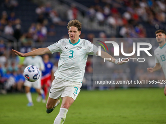 New Zealand's Nando Pijnaker is seen during the friendly soccer match between the United States Men's National Team and New Zealand at TQL S...