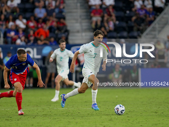 New Zealand's Matthew Garbett is seen during the friendly soccer match between the United States Men's National Team and New Zealand at TQL...