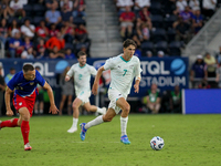 New Zealand's Matthew Garbett is seen during the friendly soccer match between the United States Men's National Team and New Zealand at TQL...