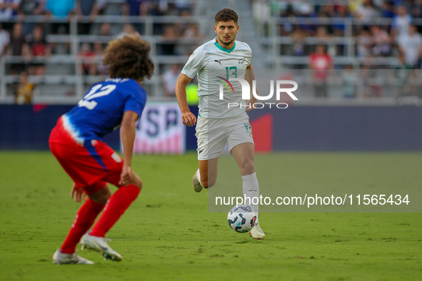 Liberato Cacace of New Zealand is seen during the friendly soccer match between the United States Men's National Team and New Zealand at TQL...