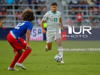 Liberato Cacace of New Zealand is seen during the friendly soccer match between the United States Men's National Team and New Zealand at TQL...