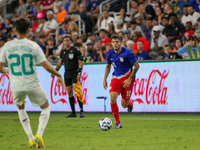 USA's Christian Pulisic is seen during the friendly soccer match between the United States Men's National Team and New Zealand at TQL Stadiu...