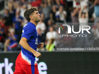 USA's Christian Pulisic is seen during the friendly soccer match between the United States Men's National Team and New Zealand at TQL Stadiu...