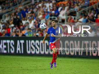 USA's Christian Pulisic is seen during the friendly soccer match between the United States Men's National Team and New Zealand at TQL Stadiu...