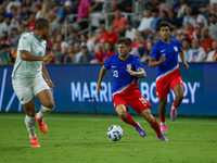 USA's Christian Pulisic is seen during the friendly soccer match between the United States Men's National Team and New Zealand at TQL Stadiu...