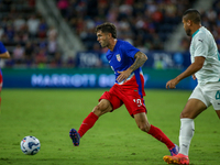 USA's Christian Pulisic is seen during the friendly soccer match between the United States Men's National Team and New Zealand at TQL Stadiu...