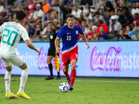 USA's Christian Pulisic is seen during the friendly soccer match between the United States Men's National Team and New Zealand at TQL Stadiu...