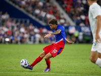 USA's Christian Pulisic is seen during the friendly soccer match between the United States Men's National Team and New Zealand at TQL Stadiu...