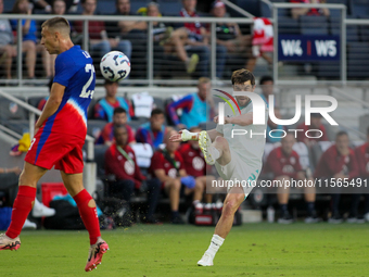 New Zealand's Tim Payne is seen during the friendly soccer match between the United States Men's National Team and New Zealand at TQL Stadiu...