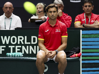 David Ferrer during the Davis Cup match between Czechia and Spain in Czechia, on September 11, 2023. (