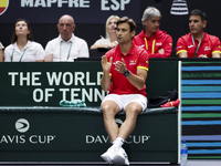 David Ferrer during the Davis Cup match between Czechia and Spain in Czechia, on September 11, 2023. (