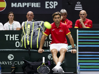 David Ferrer during the Davis Cup match between Czechia and Spain in Czechia, on September 11, 2023. (