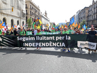 The National Day of Catalonia demonstration records the participation of 70,000 people, the lowest number since the beginning of the Catalan...