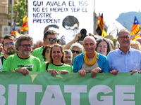 The National Day of Catalonia demonstration records the participation of 70,000 people, the lowest number since the beginning of the Catalan...