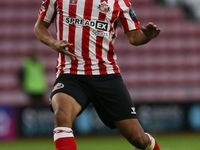 Jewison Bennette of Sunderland during the Premier League International Cup Group B match between Sunderland and Athletic Club De Bilbao at t...