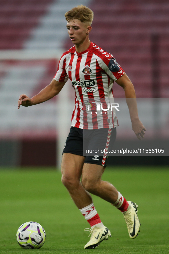 Sunderland's Tom Watson during the Premier League International Cup Group B match between Sunderland and Athletic Club De Bilbao at the Stad...