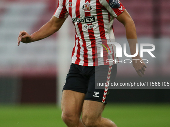 Sunderland's Tom Watson during the Premier League International Cup Group B match between Sunderland and Athletic Club De Bilbao at the Stad...