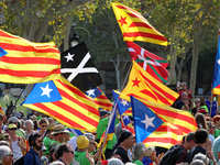 The National Day of Catalonia demonstration records the participation of 70,000 people, the lowest number since the beginning of the Catalan...