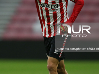 Sunderland's Nazariy Rusyn during the Premier League International Cup Group B match between Sunderland and Athletic Club De Bilbao at the S...