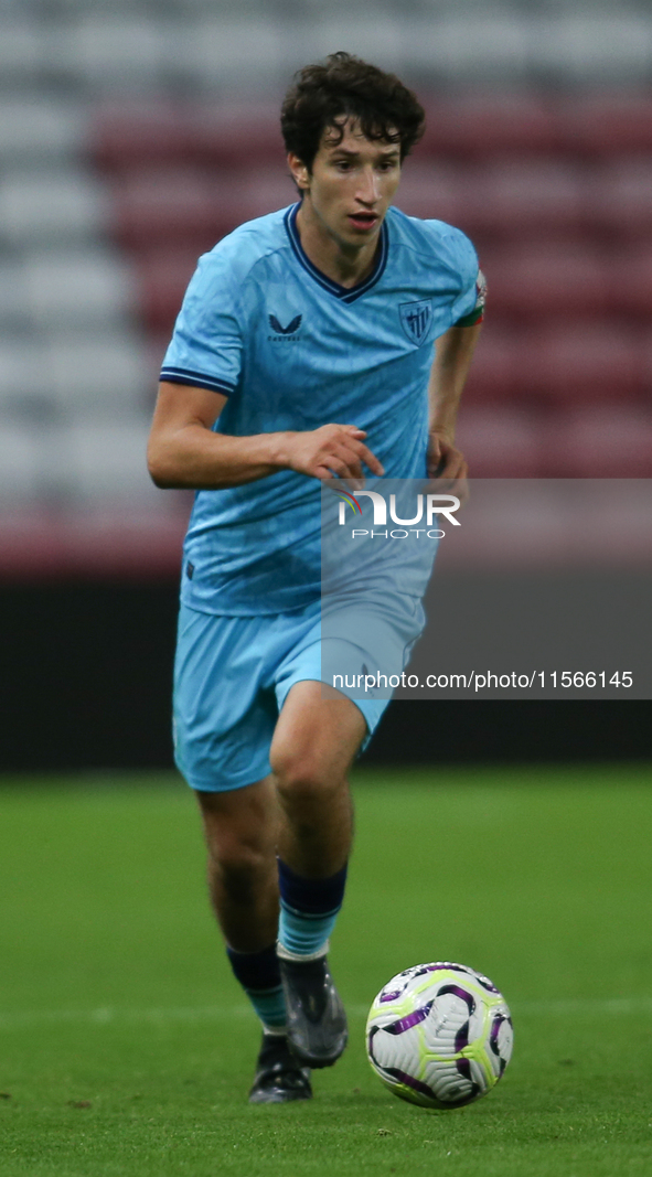 Athletic Club Bilbao's Icon Sanchez during the Premier League International Cup Group B match between Sunderland and Athletic Club De Bilbao...