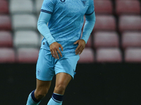 Athletic Club Bilbao's Eneko Aguilar during the Premier League International Cup Group B match between Sunderland and Athletic Club De Bilba...