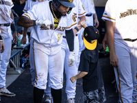 The Yolo High Wheelers (14) beat the Oakland Ballers (4) in game 1 (round 1) of the Pioneer Baseball League's playoffs in Davis, Calif., on...