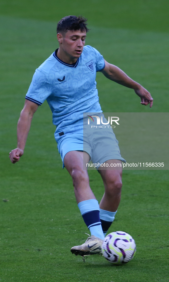 Athletic Club Bilbao's Iker Monreal during the Premier League International Cup Group B match between Sunderland and Athletic Club De Bilbao...