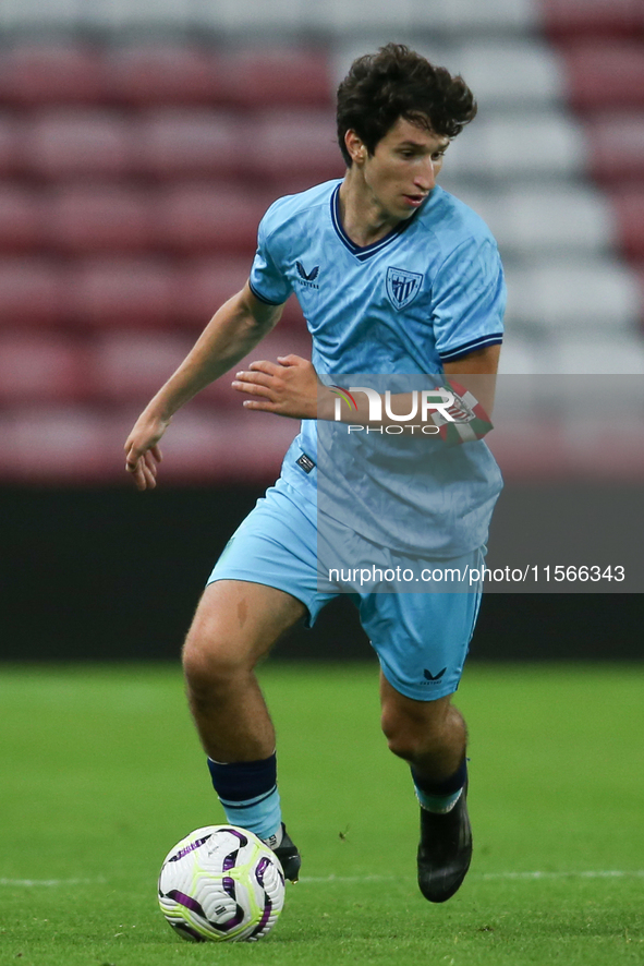 Athletic Club Bilbao's Icon Sanchez during the Premier League International Cup Group B match between Sunderland and Athletic Club De Bilbao...