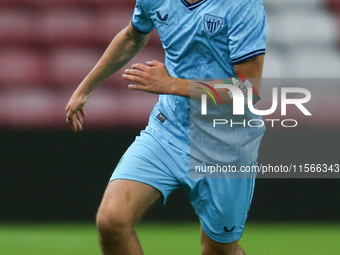 Athletic Club Bilbao's Icon Sanchez during the Premier League International Cup Group B match between Sunderland and Athletic Club De Bilbao...