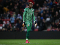 Sunderland goalkeeper Blondy Nan Noukeu during the Premier League International Cup Group B match between Sunderland and Athletic Club De Bi...