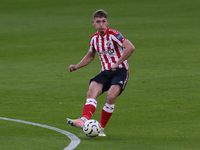 Sunderland's Luke Bell during the Premier League International Cup Group B match between Sunderland and Athletic Club De Bilbao at the Stadi...