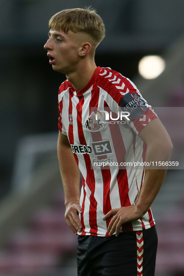 Sunderland's Tom Watson during the Premier League International Cup Group B match between Sunderland and Athletic Club De Bilbao at the Stad...