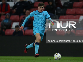 Athletic Club Bilbao's Javier Elias during the Premier League International Cup Group B match between Sunderland and Athletic Club De Bilbao...