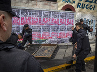 Protesters, including retirees and families, gather outside Argentina's National Congress following President Javier Milei's veto of the Mob...