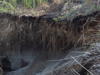 A massive mudslide from Mount Pendolo causes fear among residents of Gragnano in Naples on Wednesday evening. The landslide encroaches on th...