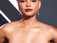 Halle Bailey arrives at the 2024 MTV Video Music Awards held at UBS Arena on September 11, 2024 in Elmont, New York, United States. (