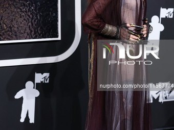 Chappell Roan wearing Y/Project arrives at the 2024 MTV Video Music Awards held at UBS Arena on September 11, 2024 in Elmont, New York, Unit...